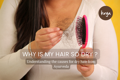 Why is my hair so dry? Ayurvedic Root Cause of Dry hair