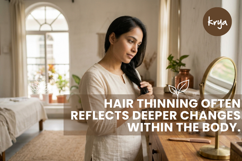 Causes of thinning hair in women — and 6 Ayurvedic ways to reverse it