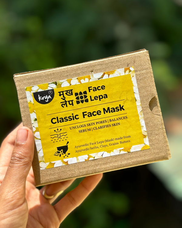 Classic Face Lepa | Ayurvedic Face mask for Oily Skin | Clarifies & Balances Oily skin