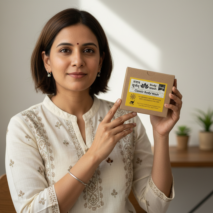 Krya Body Wash Powder - Classic ( 200 gm )
