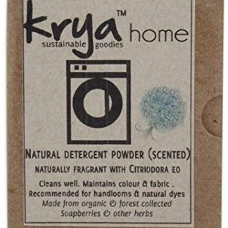 Krya naturally scented detergent powder with Citriodora Essential oil