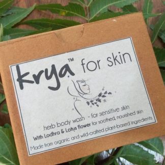 Krya Sensitive body wash - a cleanser for special skin conditions like eczema, dermatitis & psoriasis