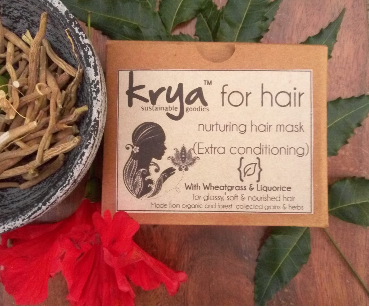 Best Hair Mask for Dry, Frizzy Hair - Krya Extra Conditioning Hair Mask -  Krya - Ayurvedic Skin, Hair & Home Care.
