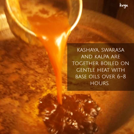 Krya classic skin oil - made in traditional tila paka veedhi method
