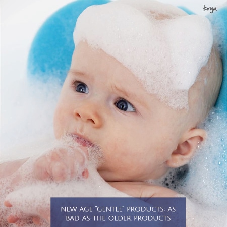 kids curly shampoo - new age gentle products are just as bad